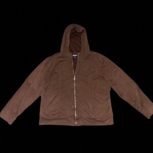 Acer Brown Zip-Up Hoodie